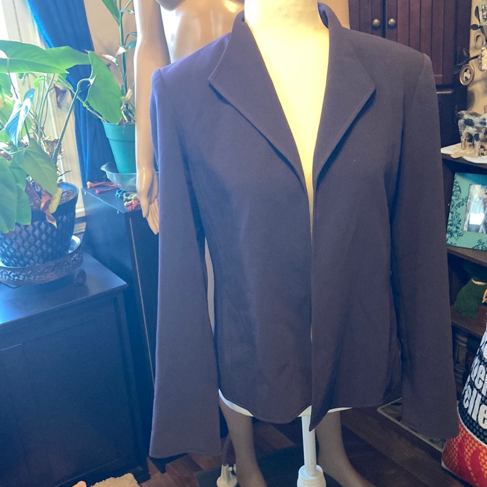 Louben Burgundy wine colored dress jacket size 6